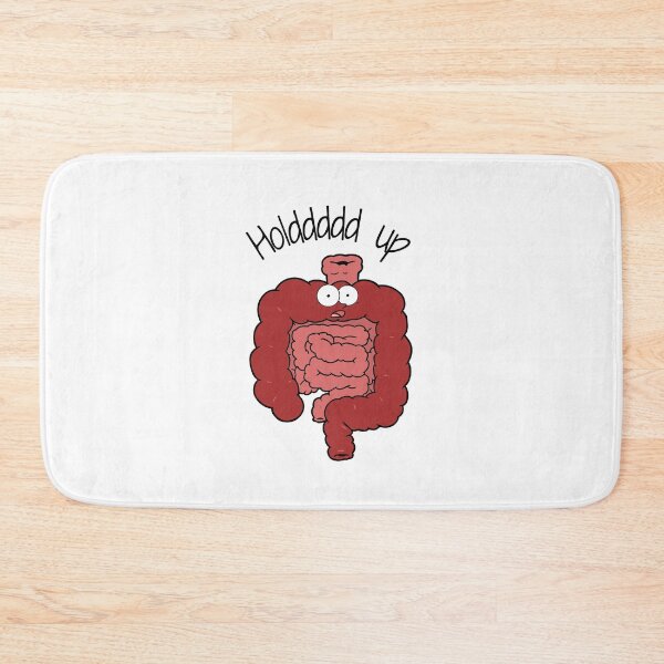 Item preview, Holdddd Up - Funny Large/Small Intestine designed and sold by Sci-Ninja-Blog.