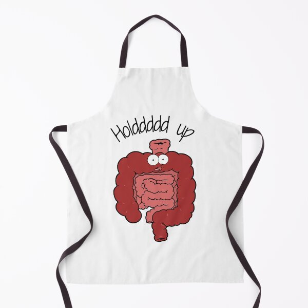 Item preview, Holdddd Up - Funny Large/Small Intestine designed and sold by Sci-Ninja-Blog.