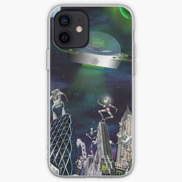 Leisure in Robotown iPhone Soft Case