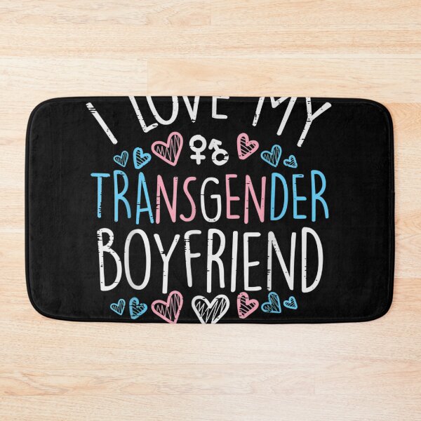 Item preview, I Love My Transgender Boyfriend Transsexual Trans LGBT Women  designed and sold by JacobKelly069.