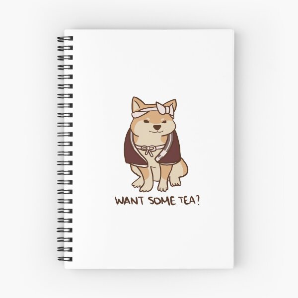 Item preview, genshin dog gives tea designed and sold by pond7.