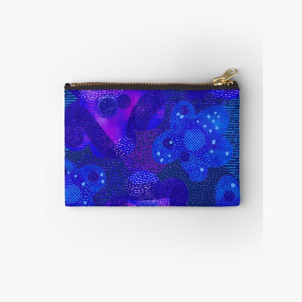Item preview, Blue pink digital floral designed and sold by Leanne Morin.