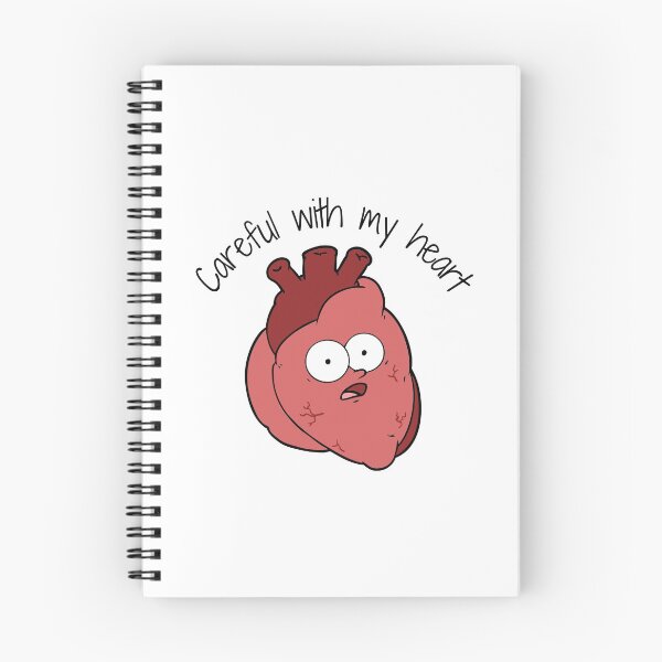 Item preview, Careful With My Heart designed and sold by Sci-Ninja-Blog.