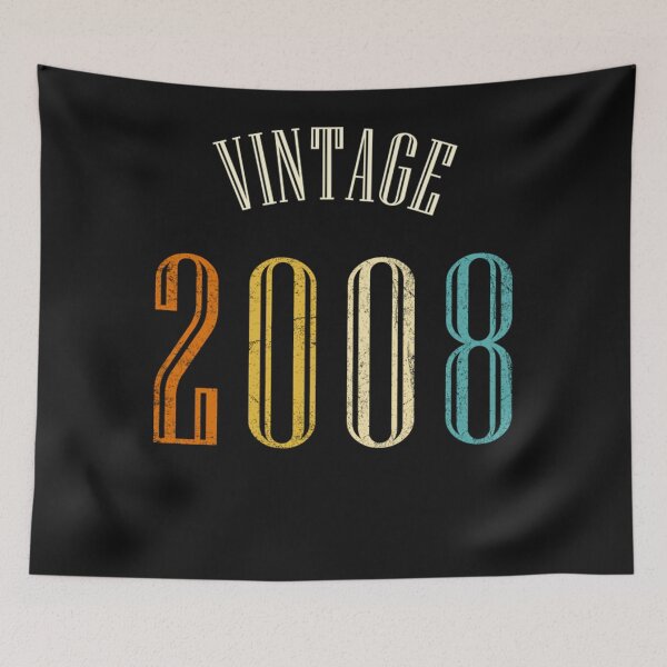 Item preview, Vintage born in 2008 birth year gift T-Shirt  designed and sold by CathyBabson.