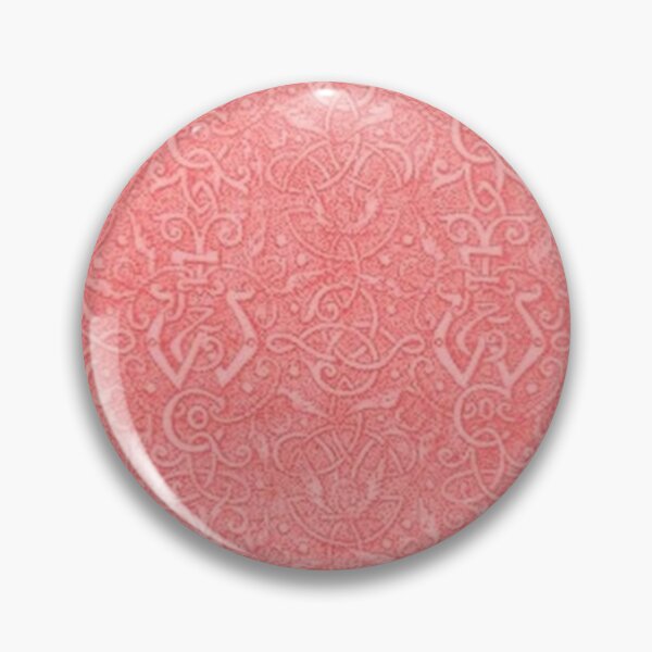 Item preview, Vintage Triskle Celtic Trinity Knot Coral Peach designed and sold by SaraValor.