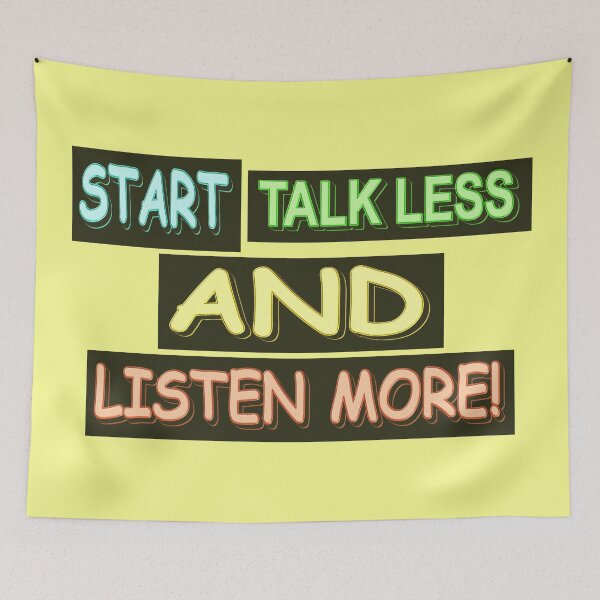 Item preview, Cute Expression Design "Talk Less". Buy Now designed and sold by Health And Fitness Posts e-Store.
