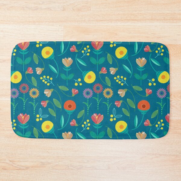 Item preview, Festive Flower Print designed and sold by BrightL.