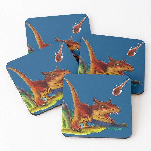 Item preview, Cute Carnotaurus - Yellowbox ink painting designed and sold by twyellowbox.