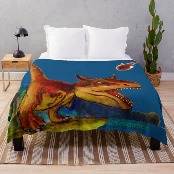 Item preview, Cute Carnotaurus - Yellowbox ink painting designed and sold by twyellowbox.