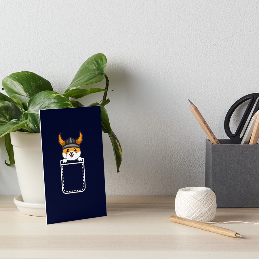 Item preview, Art Board Print designed and sold by CryptoRedbubble.