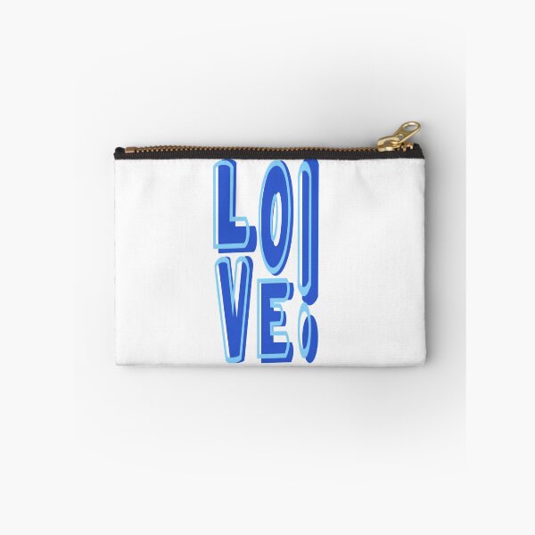 Item preview, LOVE! blue designed and sold by Julia Santos.