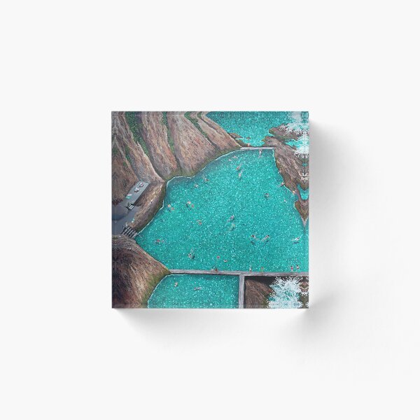 Item preview, Long Weekend at Blue Pool designed and sold by Nicole Grimm-Hewitt.