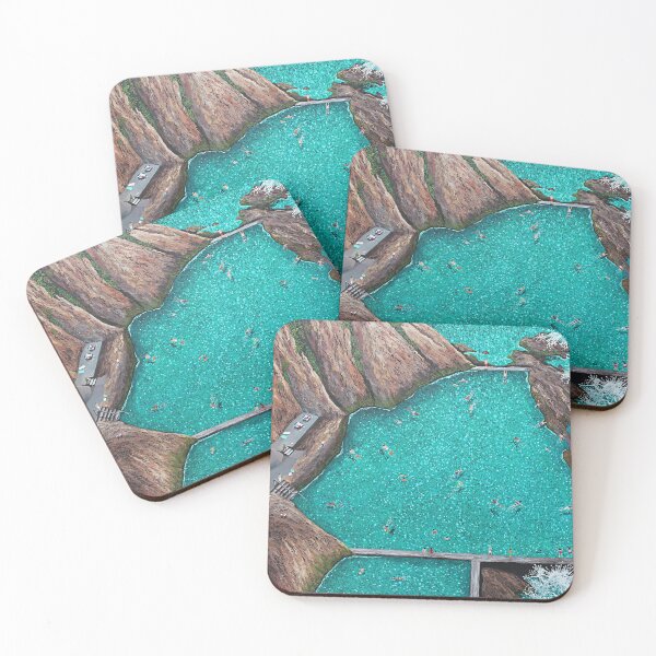 Item preview, Long Weekend at Blue Pool designed and sold by Nicole Grimm-Hewitt.