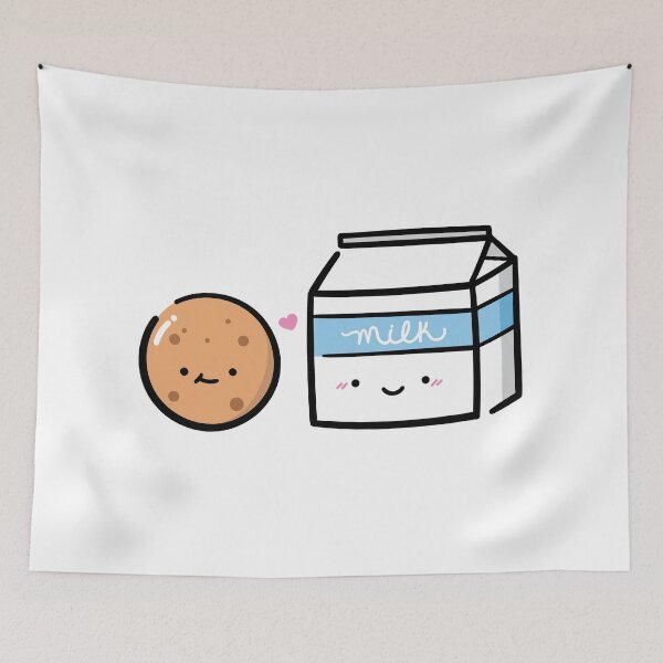 Item preview, Milk & Cookies designed and sold by MelleoArt.