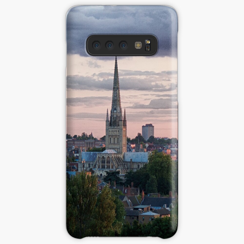 Norwich City Skyline Case & Skin for Samsung Galaxy