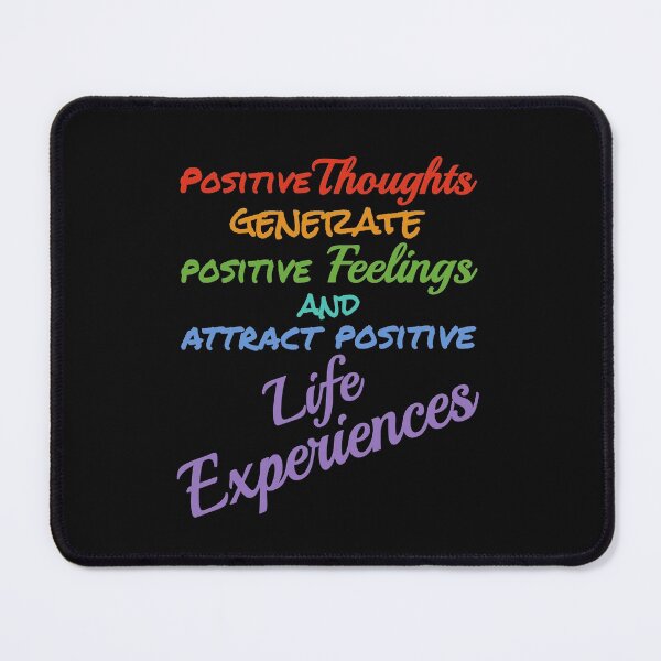 Item preview, Positive Thoughts Mantra designed and sold by AloraDawnEve.