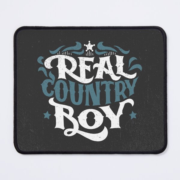 Item preview, Real Country Boy Hand Lettering Old West Style designed and sold by PaulLesser.
