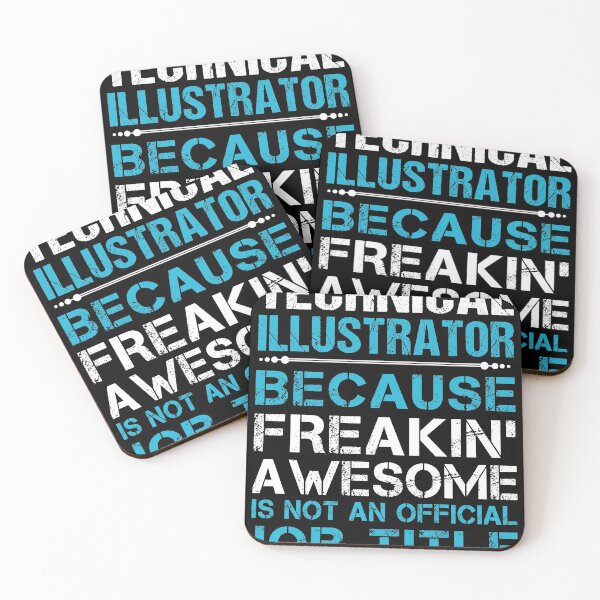 Item preview, Technical Illustrator T Shirt - Freaking Awesome Job Gift Item Tee designed and sold by oetate4774.
