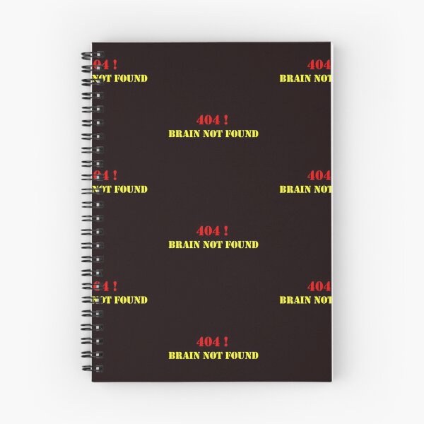 Item preview, 404! - Brain not found designed and sold by Creative fashion Mix.