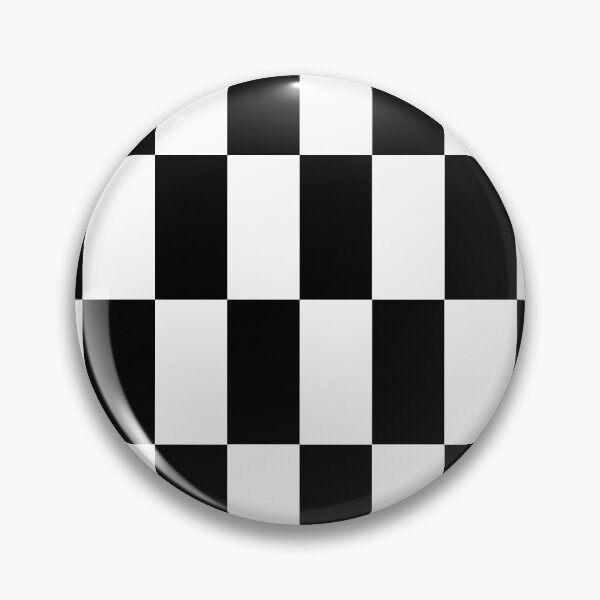 Item preview, Black and White Rectangle Checkerboard designed and sold by KeksWorkroom.