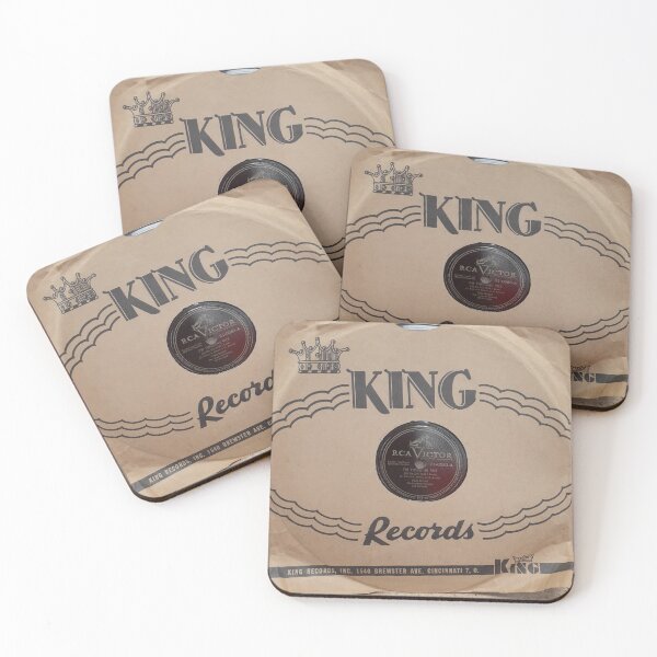 Item preview, King Records, crown, sleeve,78 rpm, shellac, Victor, Dog, r & b, C & w, Soul, Country designed and sold by Vintaged.