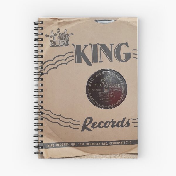Item preview, King Records, crown, sleeve,78 rpm, shellac, Victor, Dog, r & b, C & w, Soul, Country designed and sold by Vintaged.