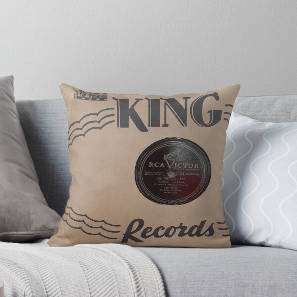 Item preview, King Records, crown, sleeve,78 rpm, shellac, Victor, Dog, r & b, C & w, Soul, Country designed and sold by Vintaged.