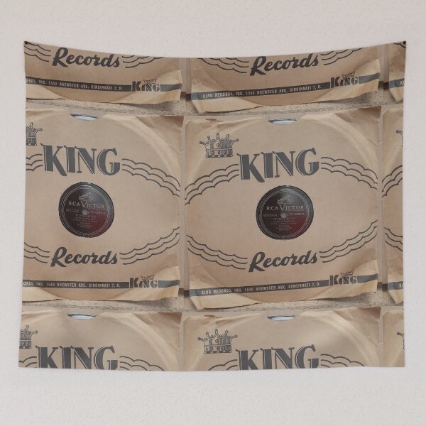 Item preview, King Records, crown, sleeve,78 rpm, shellac, Victor, Dog, r & b, C & w, Soul, Country designed and sold by Vintaged.
