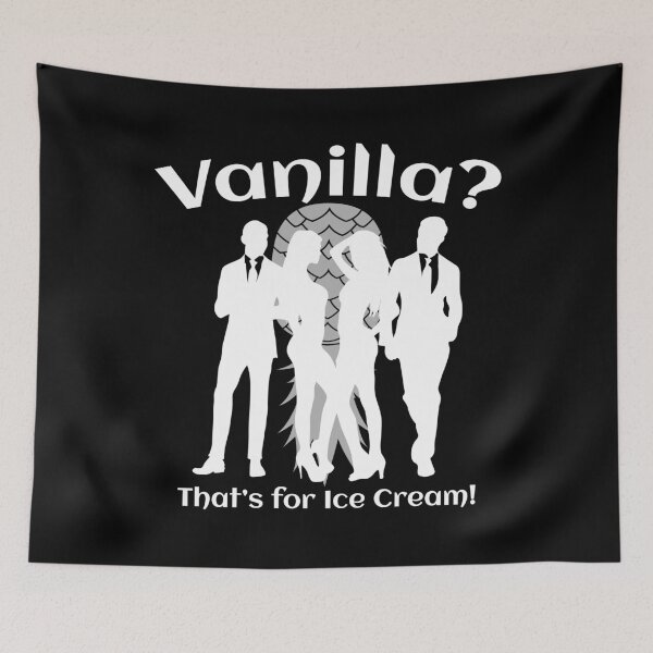 Item preview, Swinger Lifestyle Vanilla? That's for Ice Cream Group Sex Upside Down Pineapple for Dark Colors designed and sold by swingersshop.