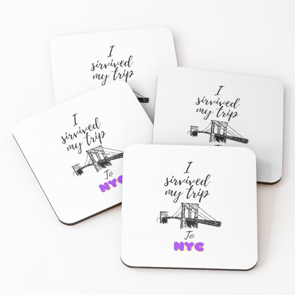 Item preview, I survived newyork designed and sold by Designspot2020.