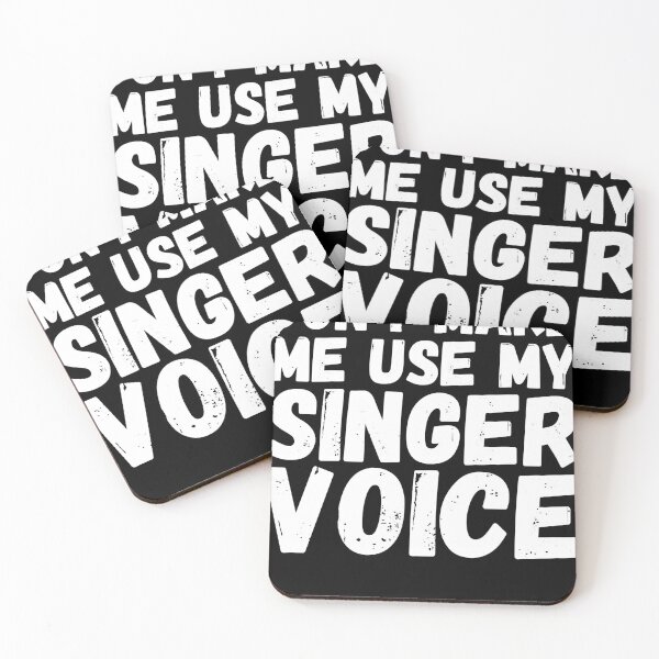 Item preview, Don&x27;t Make Me Use My Singer Voice Classic designed and sold by PaschalThompson.
