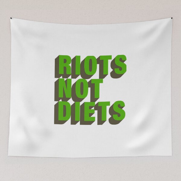 Item preview, RIOTS NOT DIETS designed and sold by Binod Kashyap.