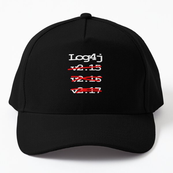 Log4J patching Baseball Cap