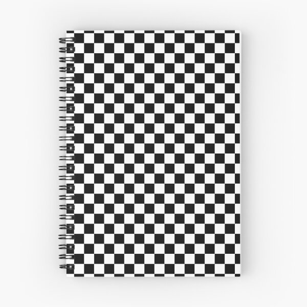Item preview, Black and White Checkerboard With Squares designed and sold by KeksWorkroom.