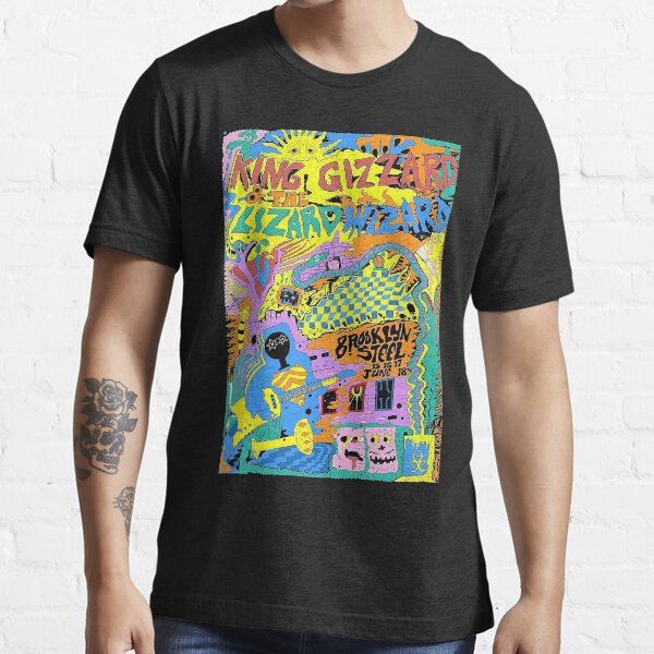 "king gizzard logo>" Tshirt for Sale by kuntul1990 Redbubble king gizzard and the lizard