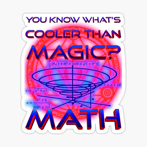 "Nerdy You Know What's Cooler than Magic? Math Archimedean Spiral