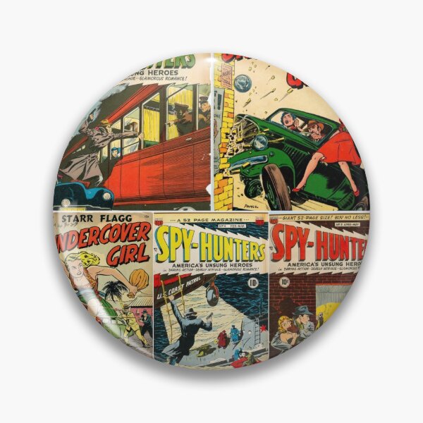 Artikelvorschau, Klassisches Vintage-Spionage-Comics-Set #6 entworfen und verkauft von Krispsm.