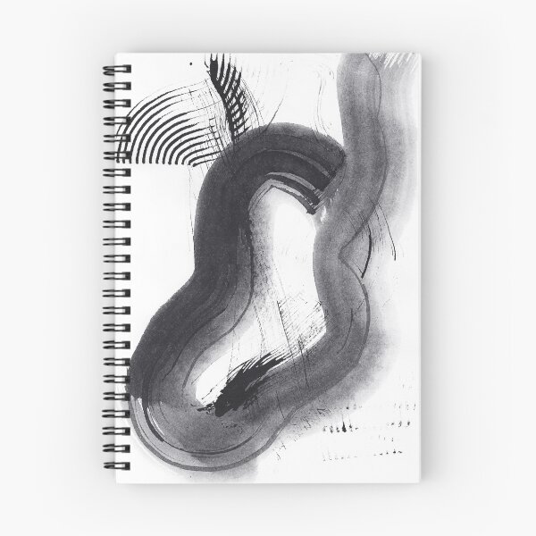 Item preview, ink explorations (202) - abstract black india ink painting designed and sold by expl-rations.