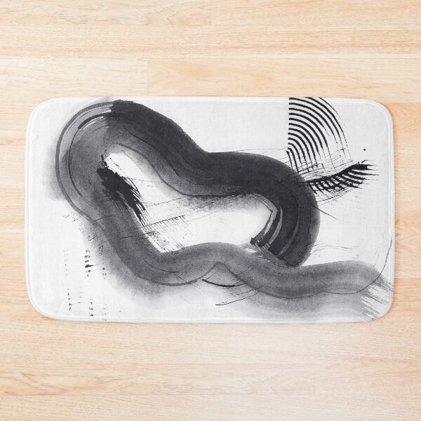 Item preview, ink explorations (202) - abstract black india ink painting designed and sold by expl-rations.