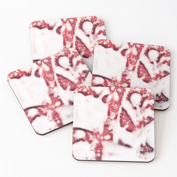 Item preview, Abstract - Red White Spot  designed and sold by ShahjehanKhan.