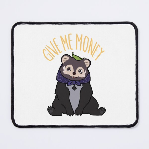 Item preview, genshin raccoon wants your money designed and sold by pond7.
