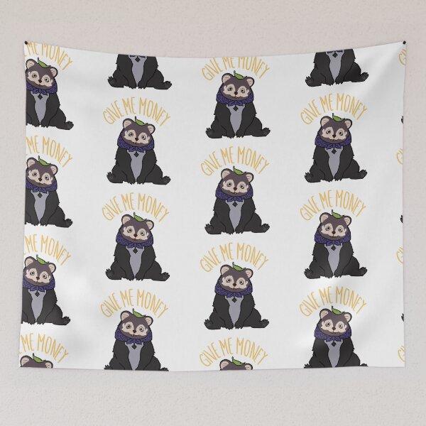 Item preview, genshin raccoon wants your money designed and sold by pond7.