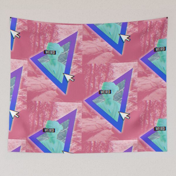 Item preview, Weird - Vaporwave designed and sold by PigeonMac.
