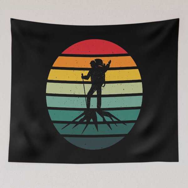 Item preview, Man On Mountain Vintage Grunge designed and sold by EVANSTAGE.