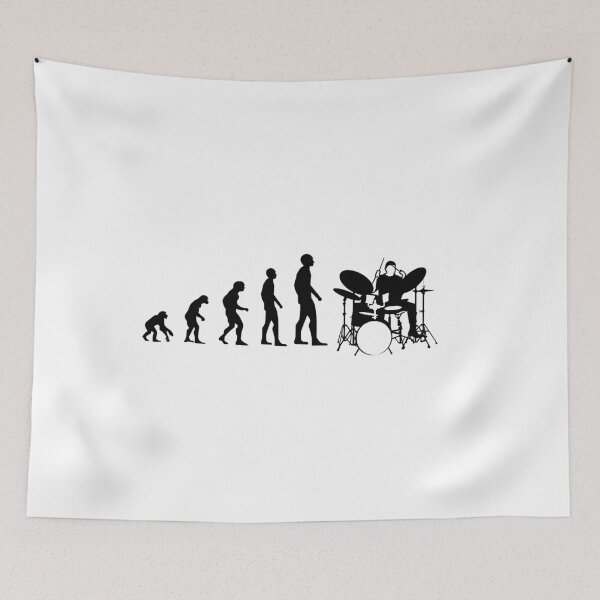 Item preview, Cool Drummer Evolution For Music Players Or Music Lovers - Drummer Evolution designed and sold by Funwithmusic.