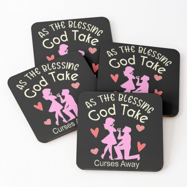 Item preview, As The Blessing God Take Curses Away designed and sold by Vicky021.
