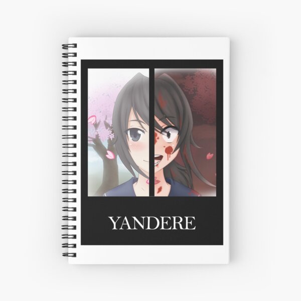 Yandere Simulator Spiral Notebooks Redbubble - yandere life roblox roleplay place cute anime