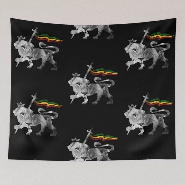 Item preview, Lion of Judah King Rasta Reggae Design designed and sold by roarr.