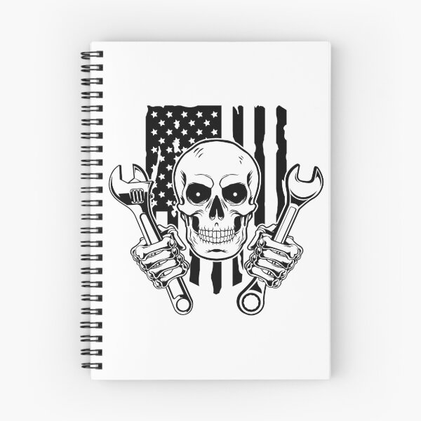 Item preview, Skull Holding Wrenches designed and sold by MonoByOrion.