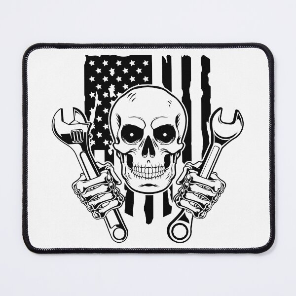 Item preview, Skull Holding Wrenches designed and sold by MonoByOrion.